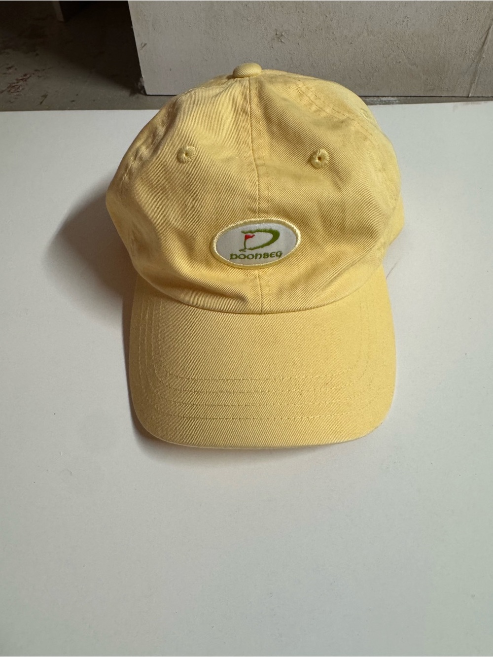 Yellow Doonbeg Golf Cap cotton